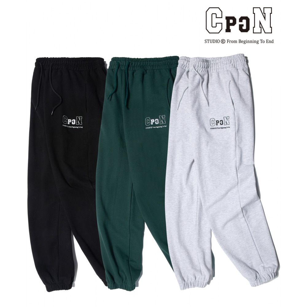 CPGN スタジオ CPGN エンブロイダリーバルーンジョガーパンツ