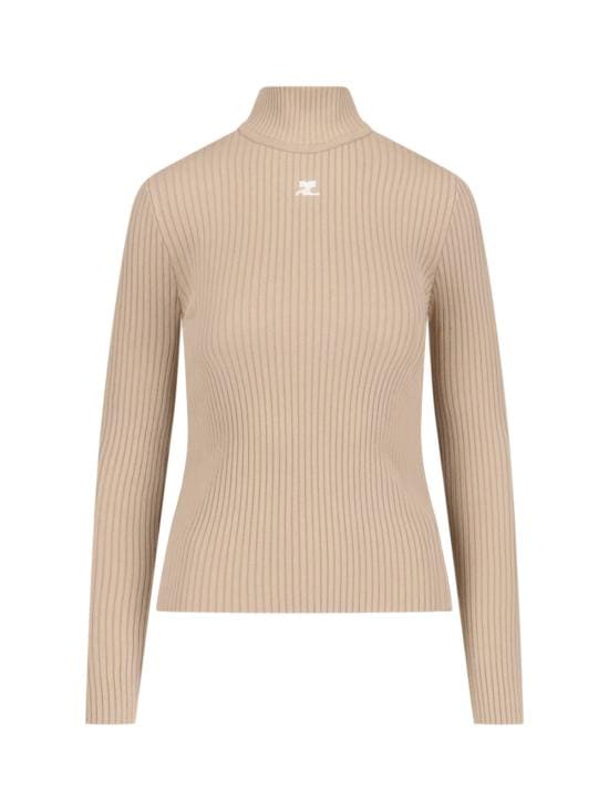 COURREGES Women Sweater PERMPU022FI0001 1054 Beige