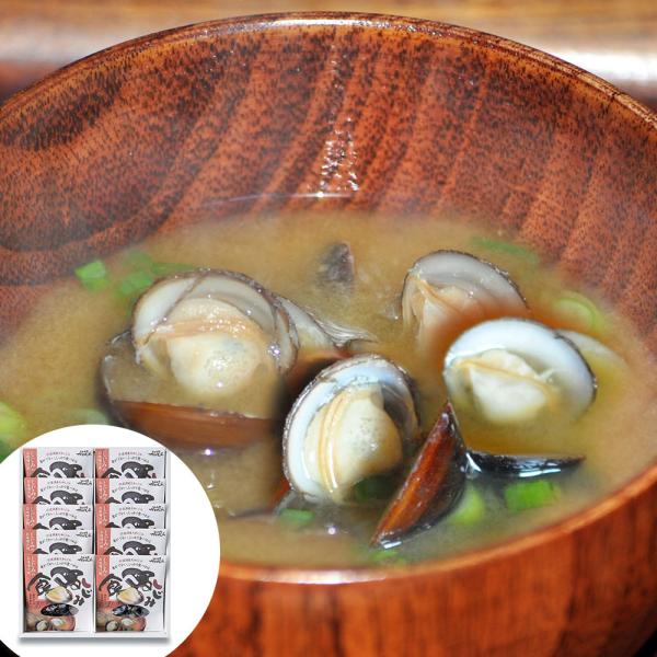 島根 食べるしじみ味噌汁セット SISK