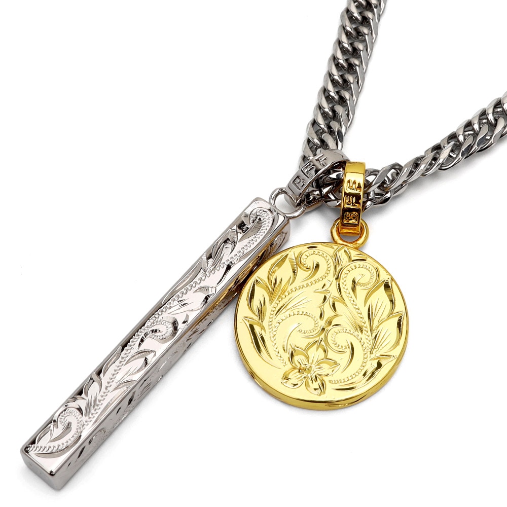 BFF スティックネックレス ダブル喜平 [bffn025]