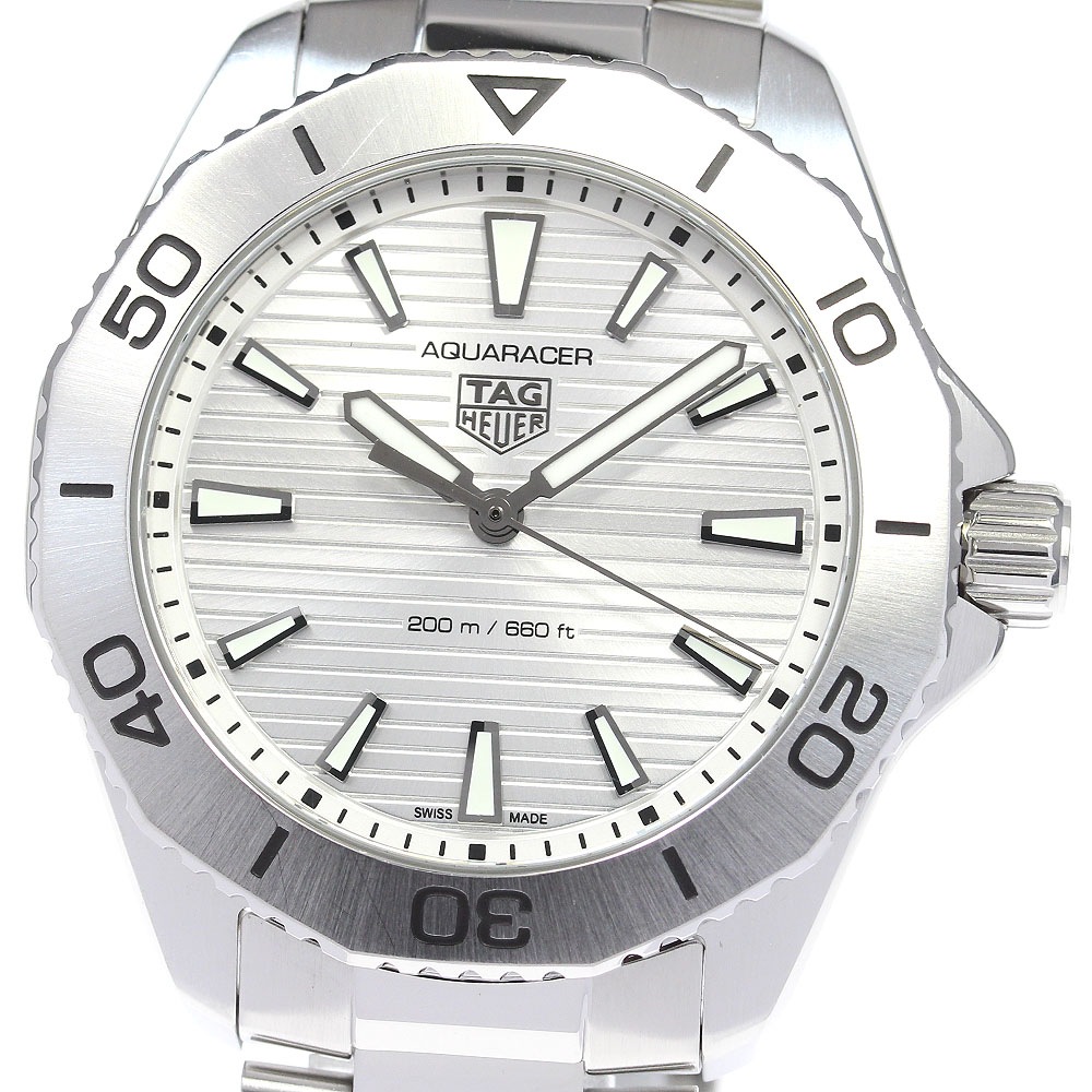 タグホイヤー TAG HEUER WBP1111 アクアレーサー プロフェッショナル 200 クォーツ メンズ 箱・保証書付き_829193【中古】