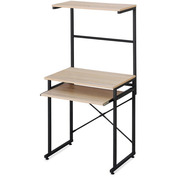 TDK-6042 ライトナチュラル/ブラック タワーデスク メーカー直送