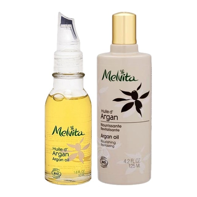 【2本セット】 メルヴィータ ビオオイル アルガンオイル 50ml＋125ml 大容量 保湿 美容オイル