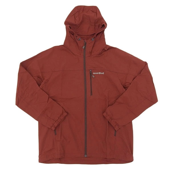 モンベル O.D.パーカ メンズ パーカー ウインドブレーカー ジャケット S ナイロン ワインレッド O.D.Hooded Jacket Men s RS1103320WRD mont-bell