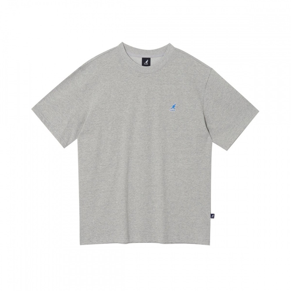 テイピング アートワーク 半袖 Tシャツ メランジグレー KRECST27680