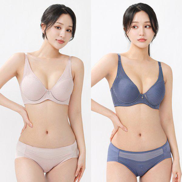 パンドラby 女性 ワイヤー ビッグサイズ ブラ パンツ セット フラワー レース モールド 女 C D E フル カップ PBR7033S
