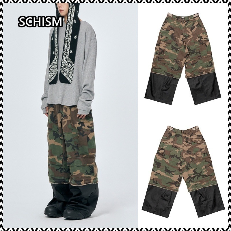 SCHISM DETACHABLE CAMO PANTS