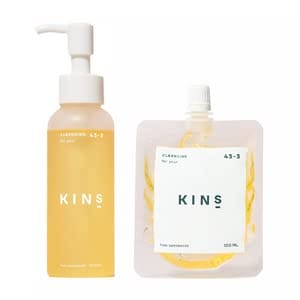 KINS キンズ クレンジングオイル ダブル洗顔不要 (100ml) (本体＋詰め替えセット)
