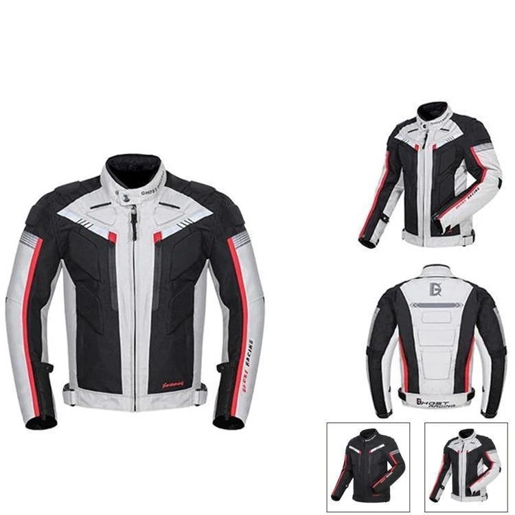 バイクウェア バイクジャケット ライダースジャケット プロテクター装備　レーシング ツーリング バイク用品 防水防風防寒通気