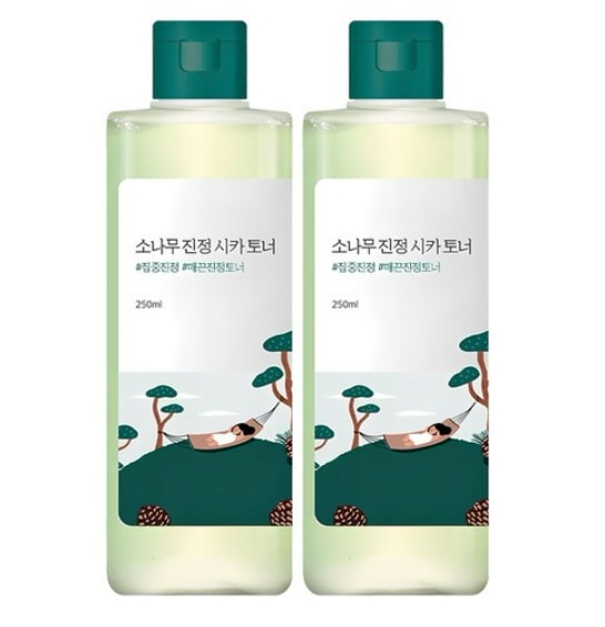 【1+1】松鎮静シカトナー 250ml x 2個 (角質 / 老廃物 / 三重ヒアルロン酸 / 弱酸性)