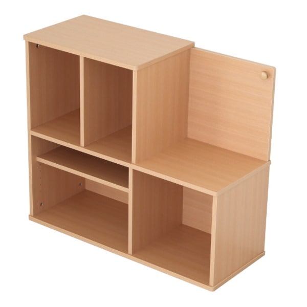 日本製 長く使えるシンプルキッズ家具 2WAYランドセルラック ナチュラル 組立品 国産