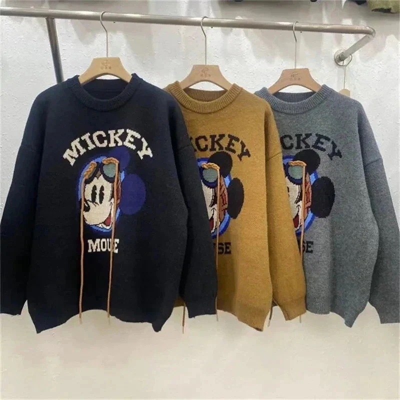 【1 つ購入すると 1 つ無料】ディズニー パーカー ！2025秋新入荷韓国ファッション/秋服/冬服 パーカー /レディースTシャツ/ロングTシャツ薄手可爱原宿BF風男女兼用