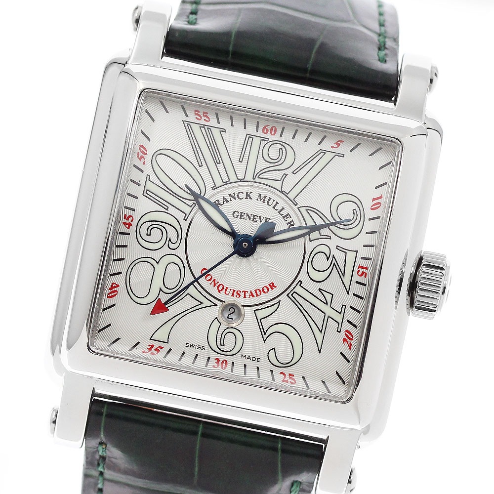 フランクミュラー FRANCK MULLER 10000MSC コンキスタドール コルテス デイト 自動巻き メンズ _949633【中古】