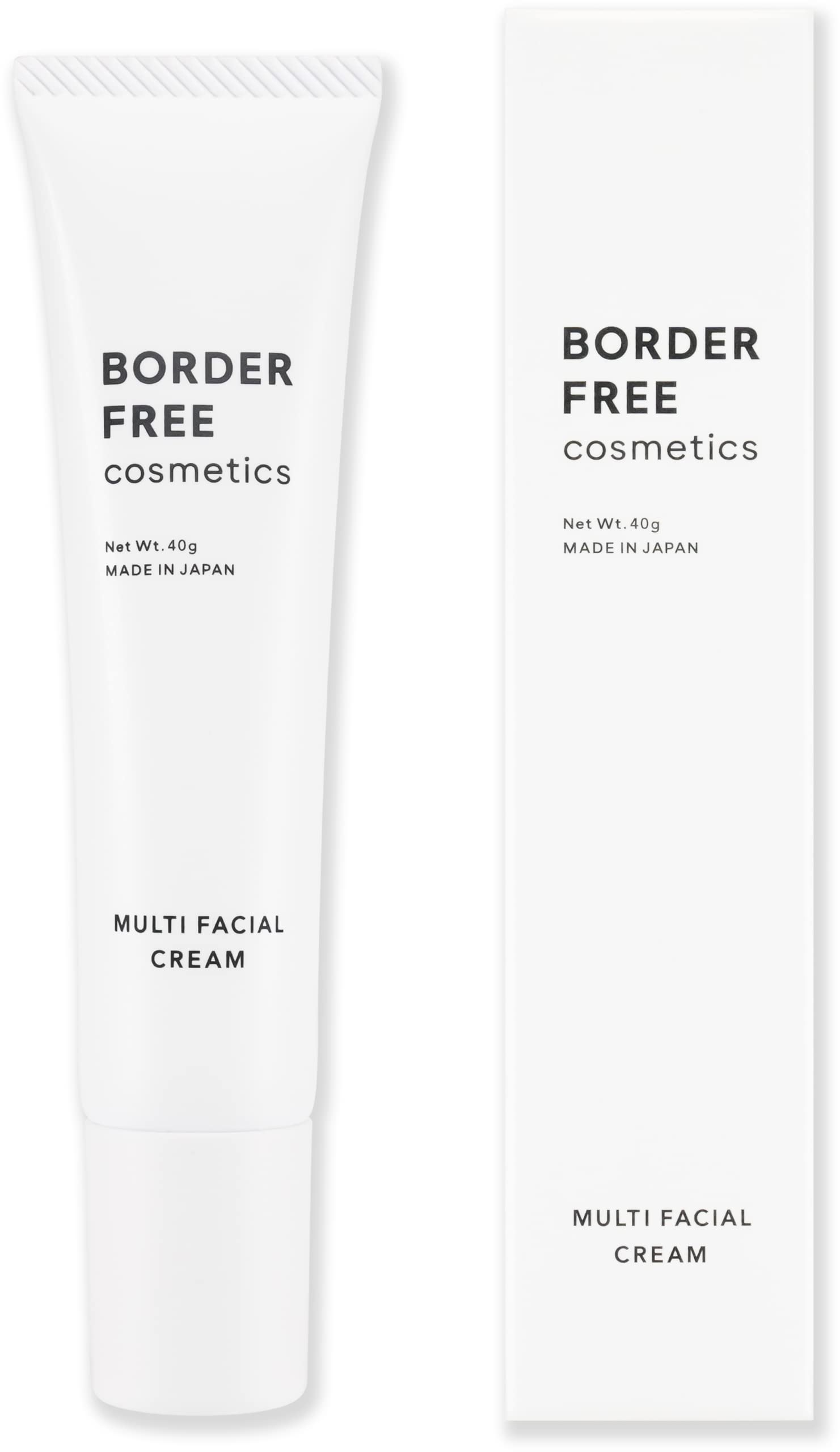 BORDER FREE cosmetics (ボーダーフリーコスメティクス) マルチフェイシャルクリーム【正規品】 レチノール 美容クリーム 毛穴 小じわ対策 ハリツヤ