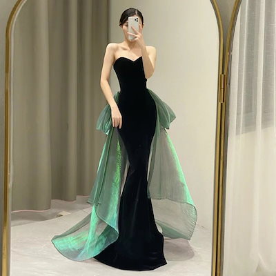 パーティードレス2025新作 おしゃれ 気質 結婚式 二次会 ドレス 演奏会 発表会 卒業式 成人 5,396円
