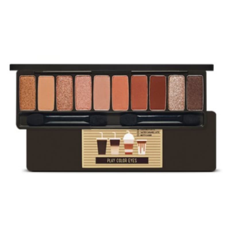 プレイカラーアイズ8g+デュアルブラシキット/カフェインホリック