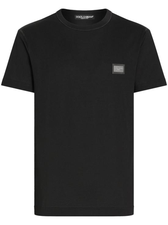 DOLCE & GABBANA Men T-Shirts G8PT1TG7F2IN0000 Black