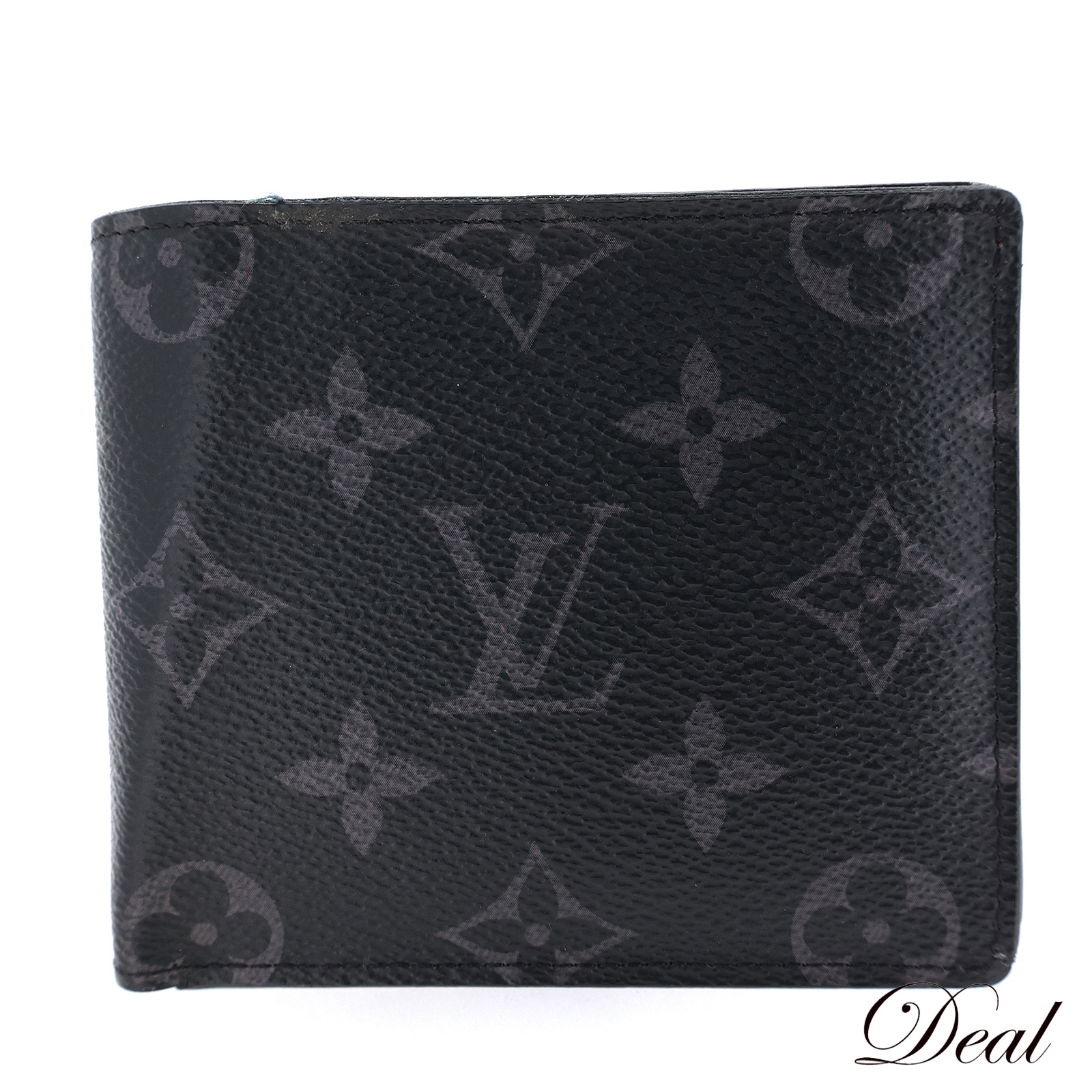 ルイ・ヴィトン ポルトフォイユ マルコNM M62545 モノグラム エクリプス ブラック メンズ 二つ折り財布LV
