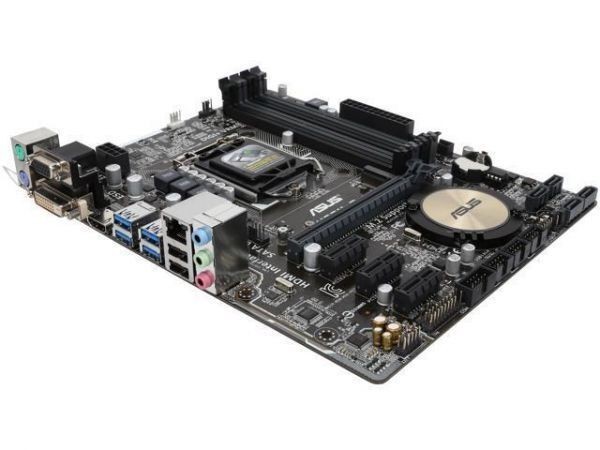 ASUS H97M-E LGA 1150 Intel H97M DDR3 HDMI SATA 6Gb/s USB 3.0 M.2 Micro ATX Intel Motherboard