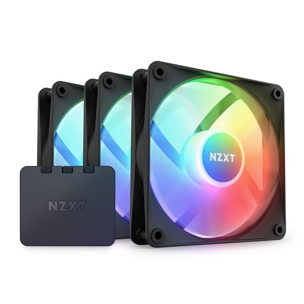 RF-C12TF-B1 ブラック F120 RGB CORE TRIPLE PACK & RGB Lighting Controller [PCケースファン]