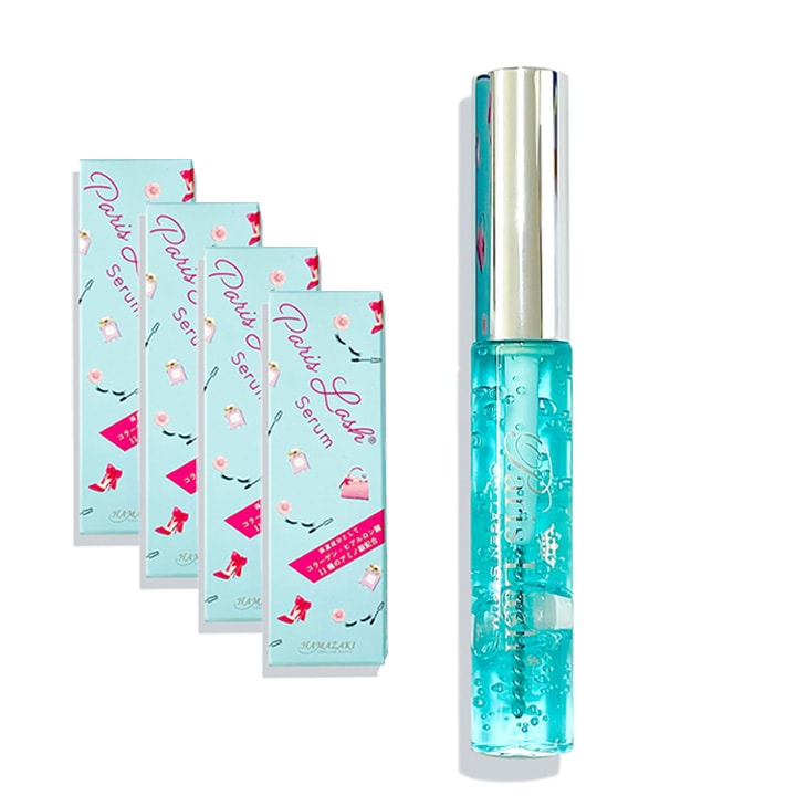 【全品正規品/ 実店舗ストア】　パリスラッシュセラム　4本　ケア&美容成分配合の美容液　マツエク　まつパ　ハマザキ　眉毛　アイブロウスタイリング　まつ毛エクステ用　はまざき 化粧品　salonDRE