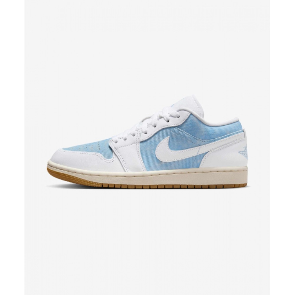 ナイキエアジョーダン 1 ロー SE W-ワンブルー:ガムライトブラウン:セール:ホワイト/HQ2004-400