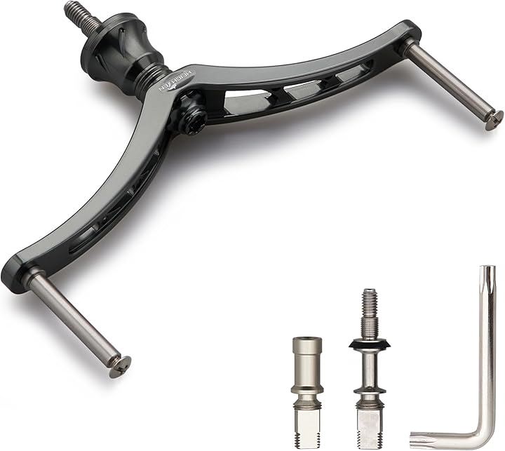 リール ハンドル ノブなし シマノ Shimano ダイワ DAIWA 通用 スピニングリール 103(110mm - ダークグレー(22STELL)