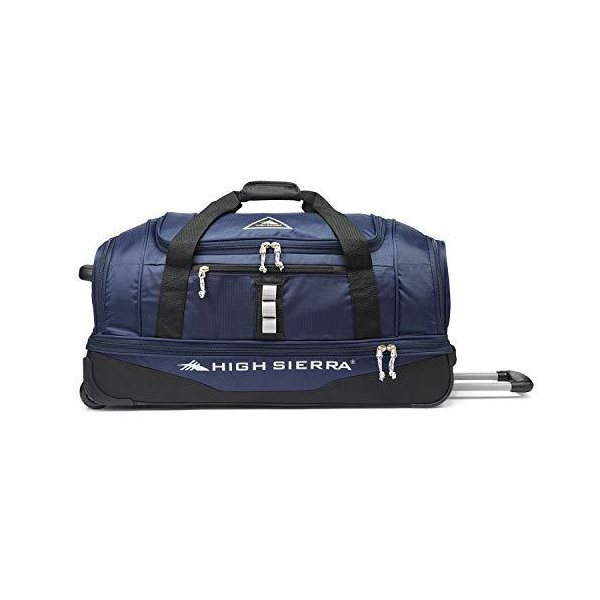 High Sierra Pathway 28-Inch Wheeled Drop-Bottom Duffel - Extra-large Rolling Duffel Bag with Wheels