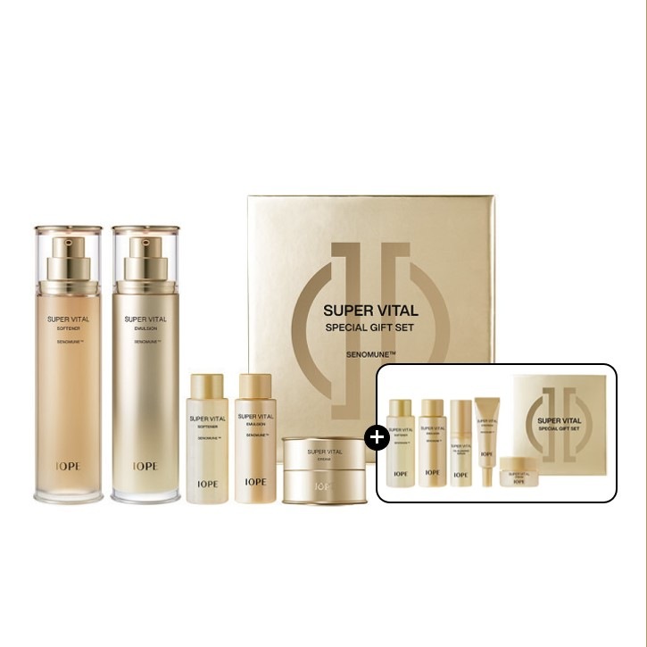 【弾力集中ケア】スーパーバイタルエッセンシャル2種セット(150ml+150ml)