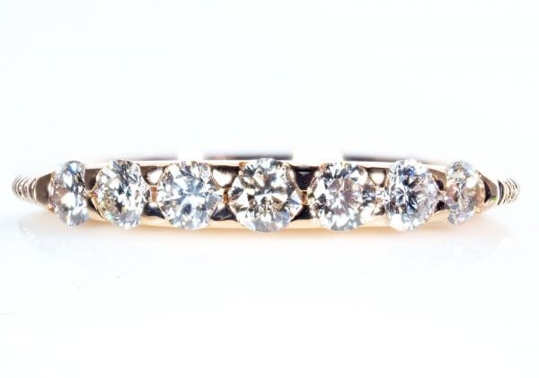 厳選 豪華 天然 ダイヤモンド リング 指輪 0.52ct 18金 国内生産品ダイヤ使