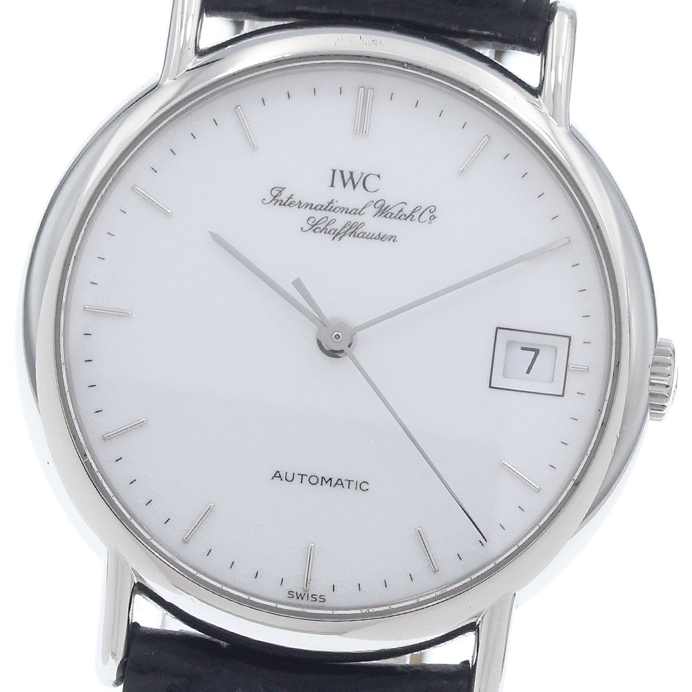 訳あり IWC SCHAFFHAUSEN IW351320 ポートフィノ デイト 自動巻き メンズ _962211【中古】