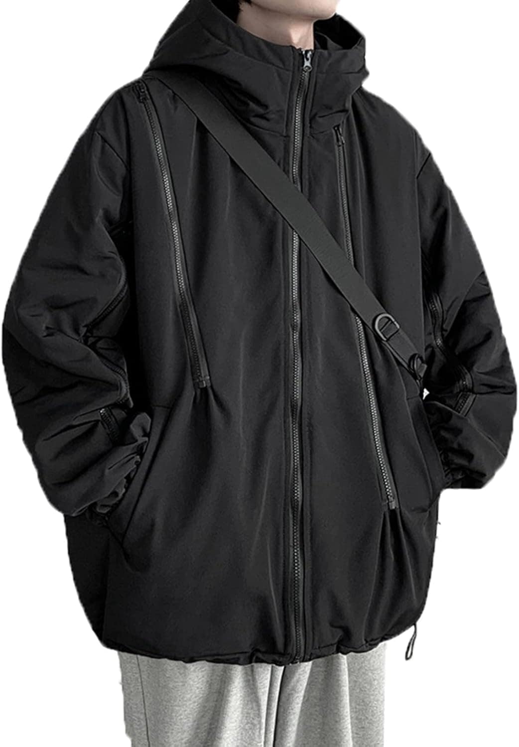 ウインドブレーカー 中綿ジャケット メンズ 冬 綿服 アウター ワークウエア カーゴジャケット フード付き コート 厚手 防寒対策 暖か 大きいサイズ 作業着 アウトドア 通勤 通学 登山 11,223円