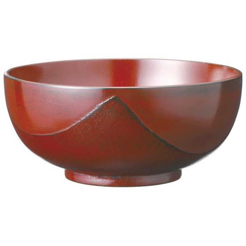 阿瀬真三商店　6.0 ラーメン鉢 根来 漆加工　B0216