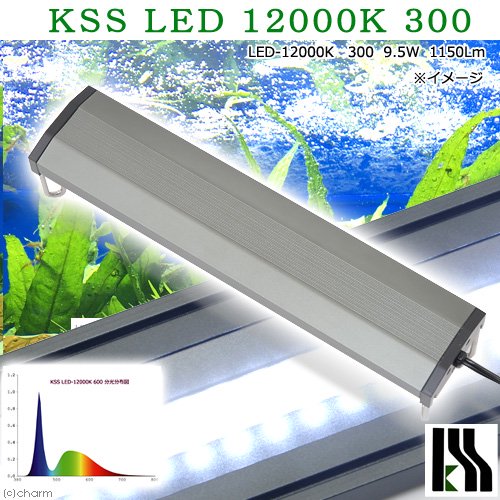 興和　ＫＳＳ　ＬＥＤ－１２０００Ｋ　３００　３０ー４５ｃｍ水槽用照明　ライト　熱帯魚　アクアリウムライト　ＣＲＣ10―15―10―20―10