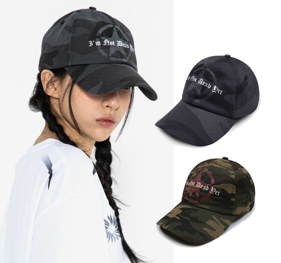 CAMO COTTON BALL CAP