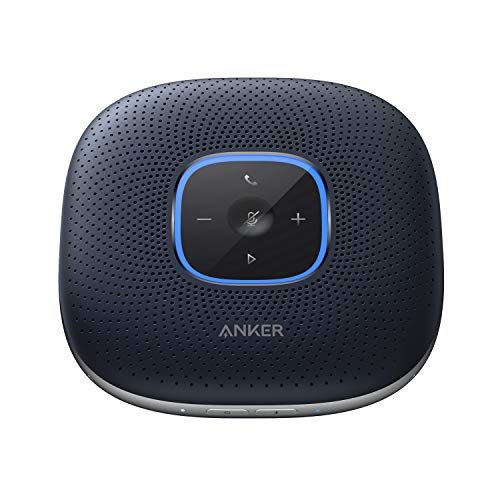 Anker PowerConf スピーカーフォン 会議用 マイク Bluetooth 対応 Skype Zoom など対応 24時間連続使用 USB-C接続 オンライン会議 テレワーク 在宅