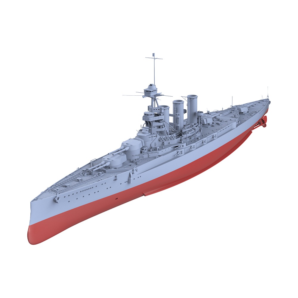 SSMODEL 1/700 SSC700581S ミリタリーモデルイギリス海軍タイガー巡洋戦艦ボトムエディション