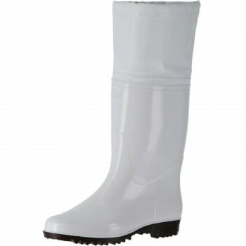 弘進ゴム　長靴（P.V.C製）　ゾナG3ネオ耐油　白　カバー付　25.0cm　C0125AB