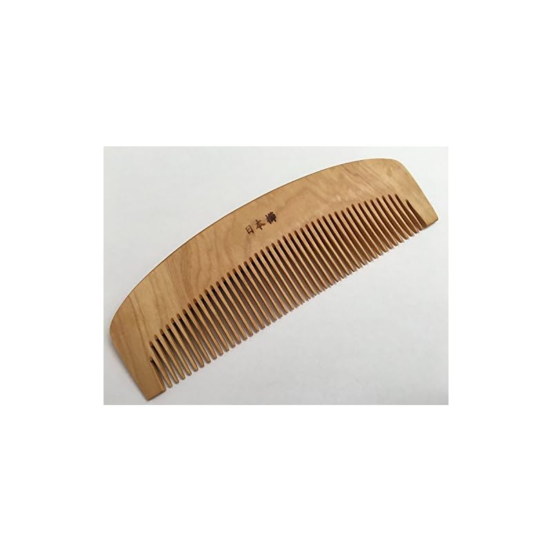 あかねつげ 「黄楊櫛」梳きくし（4寸） 椿油仕立【つげ櫛】日本製