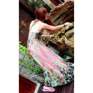 シフォンドレス ワンピース ドレス スカート ボヘミアン ノースリーブ 春 tm134 シフォンドレス ワンピース ドレス スカート ボヘミアン ノースリーブ 春 tm134
