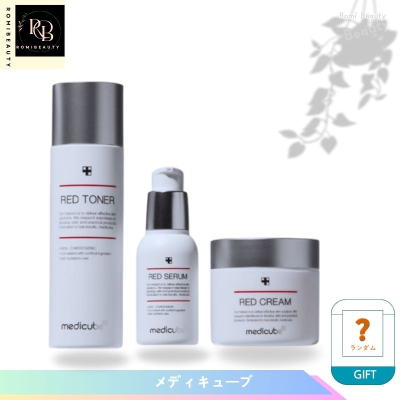 [ニキビ肌用3点セット]レッドライン2.0 トナー100ml+セラム30ml+クリーム50ml / 韓国コスメ·敏感肌·鎮静·毛穴ケア·低刺激·水分ケア
