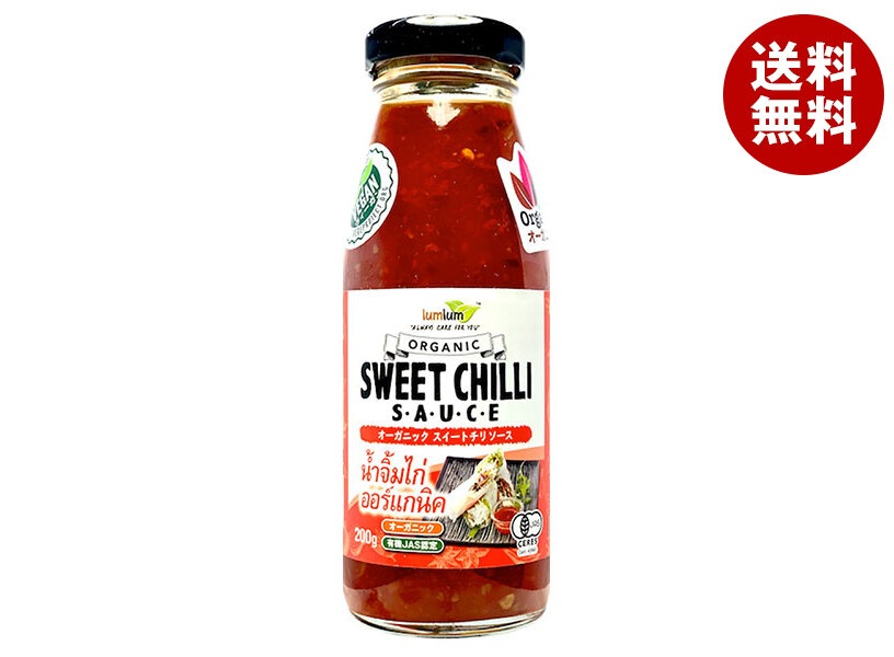 ニシキランバー オーガニック スイートチリソース 200g瓶＊12本入