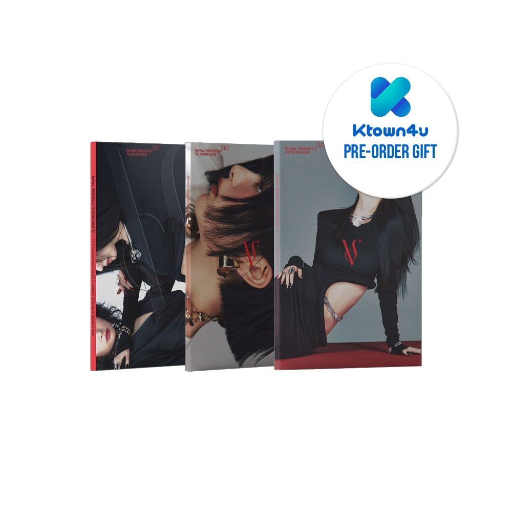 【KTOWN4U特典選択】 PHOTOBOOK VER / Red Velvet IRENE SEULGI - TILT / RedVelvet / アルバム3種セット