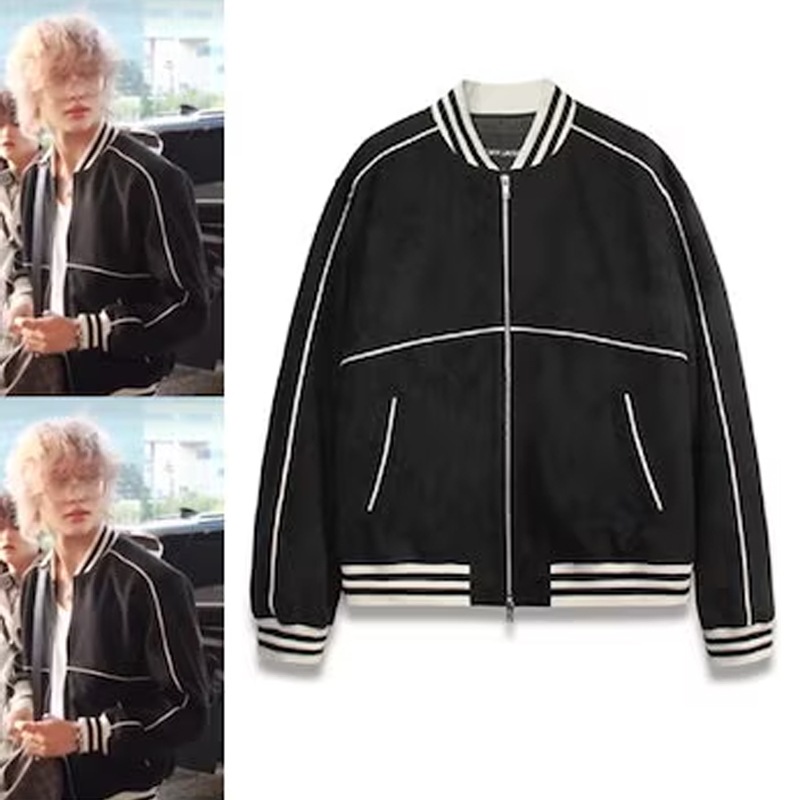 RIIZE ウォンビン着用 プルアップ スエード スエード スヴェニア ジャケット