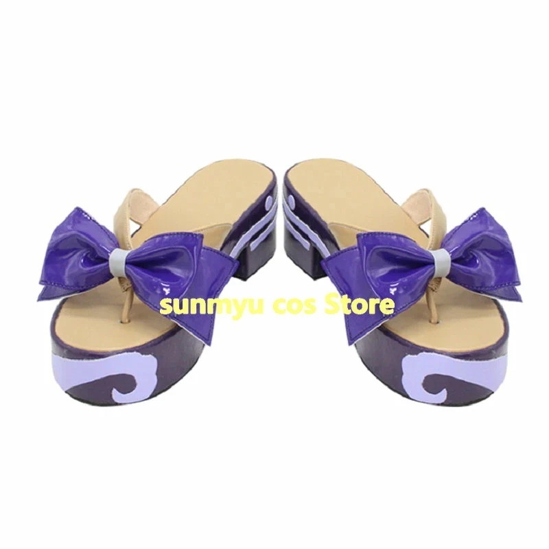 原神 Genshin 稲妻 珊瑚宮心海-さんごのみやここみ ブーツ コスプレ靴