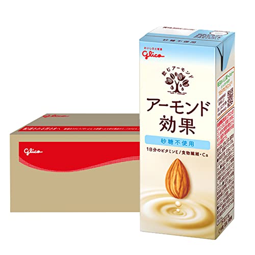 江崎グリコショップ限定 江崎グリコ アーモンド効果 砂糖不使用 200ml 30本 グリコボックス ビタミンE 食物繊維 30日間実感セット