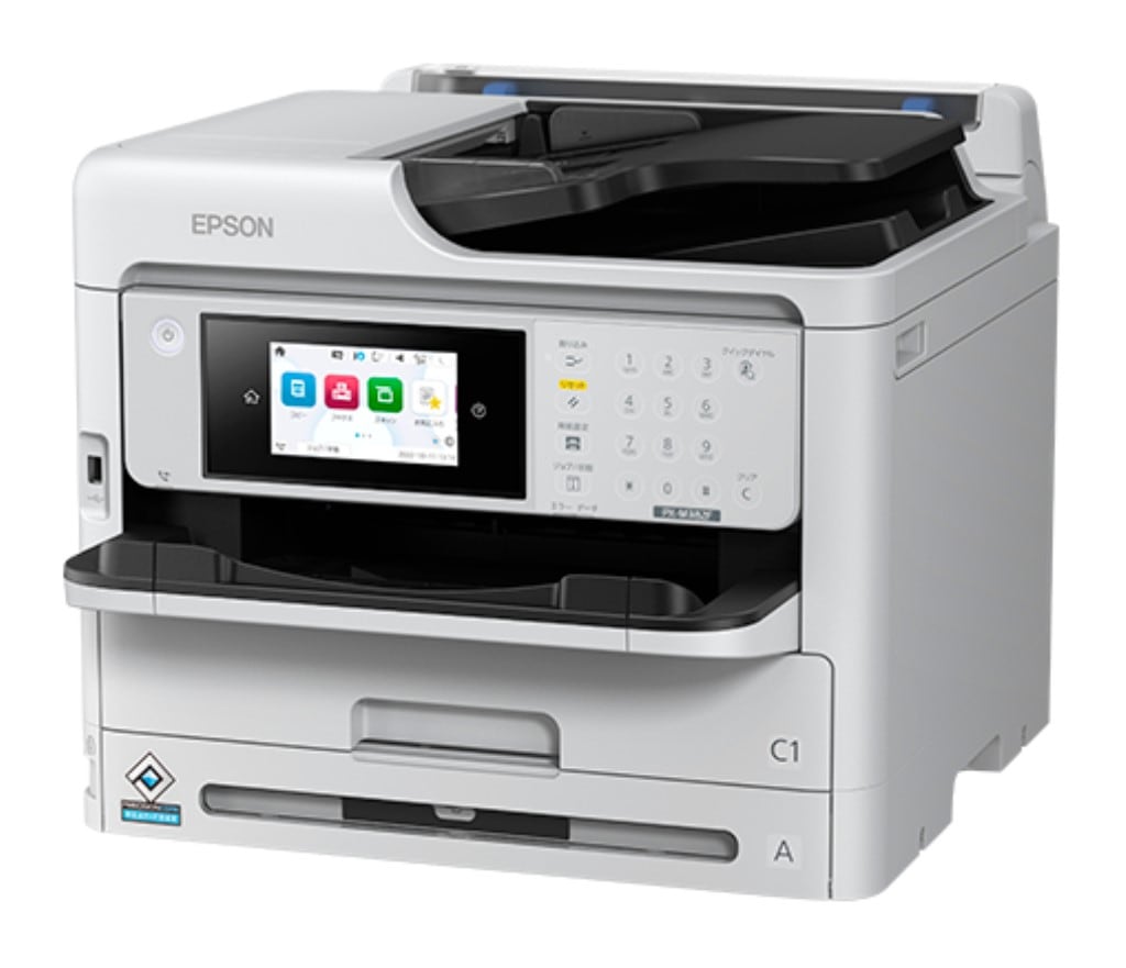 エプソン [PX-M382F] A4モノクロインクジェット複合機 PX-M382F(約34PPM/4.3型タッチパネル/有線無線LAN)