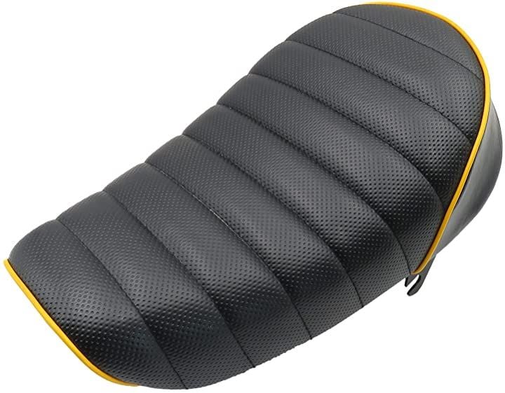 モンキー カスタムシート タックロールシート パイピング ブラック イエロー レッド Z50J AB