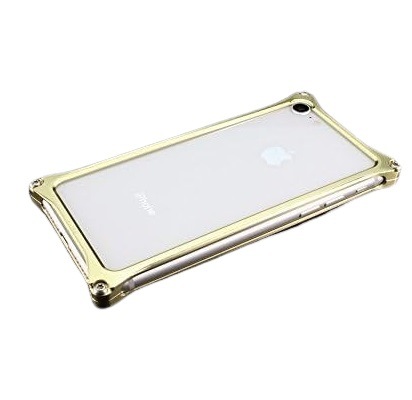 【iPhone 8対応】ソリッドバンパー for iPhone 8 / 7 (シャンパンゴールド)