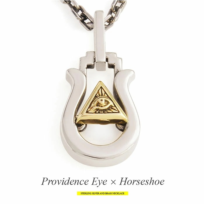 送料無料 シルバーアクセサリー メンズ ネックレス pe2158-ch 幸運の象徴と神秘の力！プロビ 9,344円